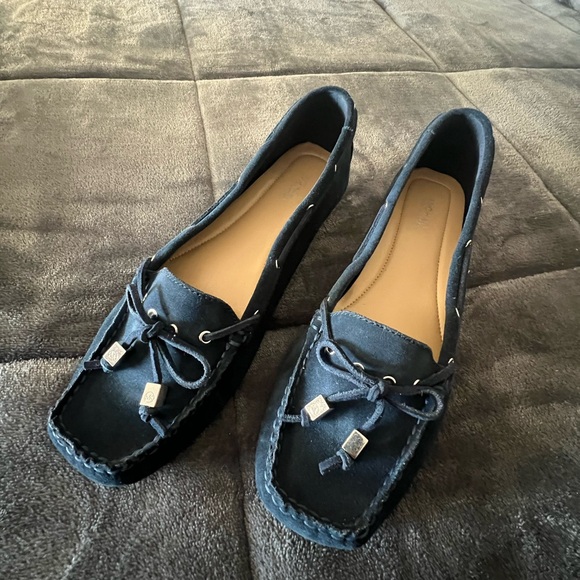 Michael Kors Navy Blue Loafers - Picture 6 of 6